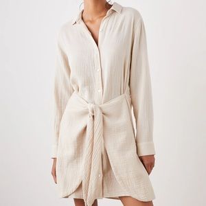 Rails Nadia Tie Detail Dress in Flax